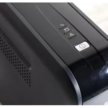 Riello UPS iDialog IDG 600 - 600 VA line-interactive UPS ar 4 Schuko kontaktligzdām, USB, tornis, melns