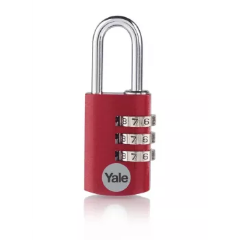 Yale YE3CB/38/131/1/CO 38mm sarkanā koda atslēga