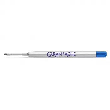 Caran d'Ache 849 lodīšu pildspalvas uzpilde Fine Blue (8462.160)
