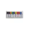 GIOTTO Extra Fine guašas krāsu komplekts, 10 x 10 ml alumīnija tūbiņas, dažādas krāsas F30190000