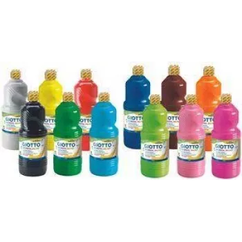 Giotto skolas guašas krāsa, 1000 ml, dažādās krāsās, F53570000