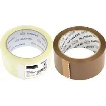 RAADHUIS trokšņu slāpējošā brūnā polipropilēna iepakojuma lente, 48 mm x 66 m, 6 ruļļi (RD-351146)