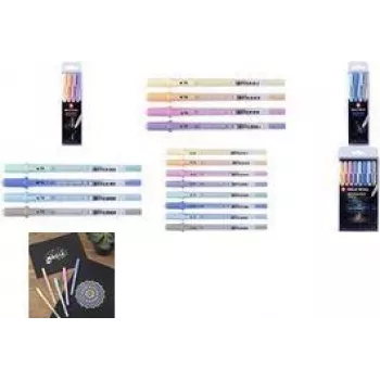 SAKURA Gelly Roll Moonlight Pastel Sunrise želejas pildspalva, fluorescenti zaļa, 0,5 mm līnija, rollerball POXPGBMOO4A