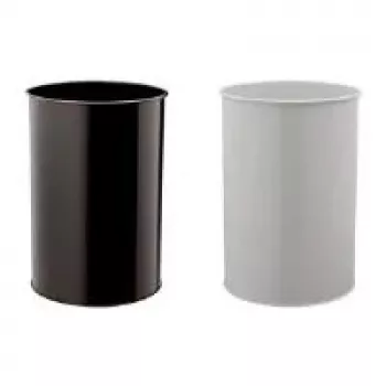 DURABLE metāla atkritumu tvertne 30L apaļa melna 330301