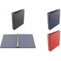 KANGARO K-2302 gredzenu mapi, 17 gredzenu mehānisms, DIN A5, zila, folijas laminēts kartons, 19 mm muguras platums, 1 gabals