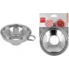 Metaltex nerūsējošā tērauda ievārījuma piltuve ar rokturi, pulēta, 140 mm augšējais diametrs 257197010