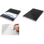 KANGARO K-5520 A4 piezīmju grāmatiņa, 80 lapas, līnijas, melns cietais vāks, 80 gsm