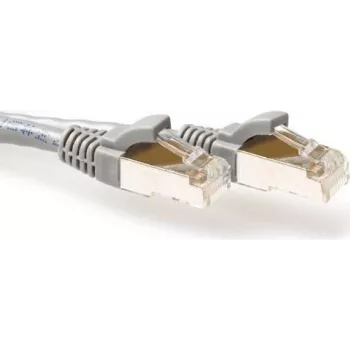 ACT pelēks 30m LSZH S/FTP CAT6A patch kabelis ar snagless (FB7030)