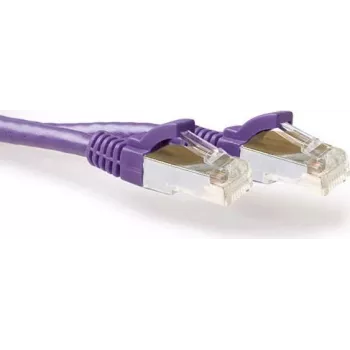 ACT FB2305 5m Cat6a S/FTP LSZH Tīkla savienojuma kabelis, violets