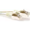 ACT Ivory 3m S/FTP CAT6A patch cable ar snagless aizsardzību (FB6003)