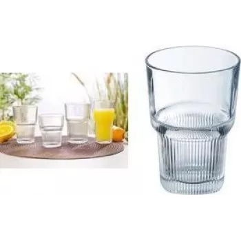 Esmeyer Arcoroc Starline rūdīta stikla glāžu komplekts, 350 ml, caurspīdīgs, 6 gab. 384-6734