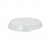 PAPSTAR Circulware apaļais caurspīdīgais vāks bļodām, polipropilēns ar 30% minerālpildvielām, 180 mm, 1 gab. 97020