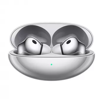 HUAWEI FreeBuds Neo bezvadu austiņas Stellar Silver ar uzlādes futrāli, Bluetooth 5.3, IP54