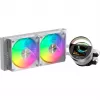 Ocypus Sigma L24 ARGB White 240mm šķidruma CPU dzesētājs