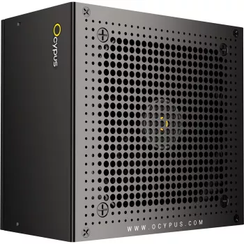 OCYPUS Iota P850 Black 850W 80 PLUS Gold pilnībā modulārs ATX 3.0 PCIe 5.0 barošanas bloks