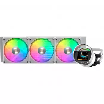 Ocypus Sigma L36 ARGB White 360mm šķidruma CPU dzesētājs