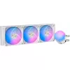 Ocypus Delta L36 ARGB V2 White šķidruma dzesētājs CPU, 360mm radiators, 3x120mm ARGB ventilatori, Intel un AMD