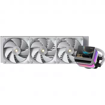 Ocypus Sigma L36 PRO White 360mm ARGB AIO šķidruma dzesētājs CPU