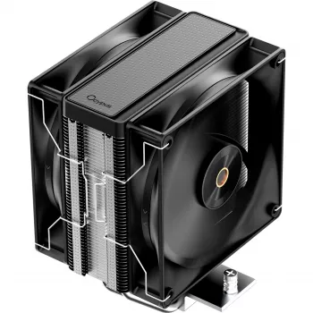Ocypus Delta A40 Elite divu ventilatoru melns 120 mm CPU gaisa dzesētājs