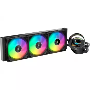 Ocypus Sigma L36 ARGB melns 360mm šķidruma CPU dzesētājs