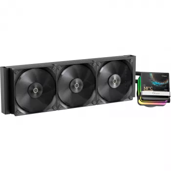 Ocypus Sigma L36 PRO AIO šķidruma CPU dzesētājs 360mm ARGB melns