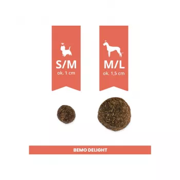 BEMO Delight Beef with Turkey sausā barība suņiem 15kg