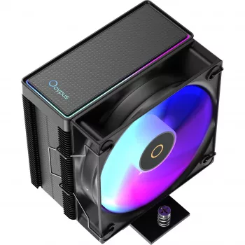 OCYPUS Gamma A40 ARGB baltais 120 mm CPU gaisa dzesētājs