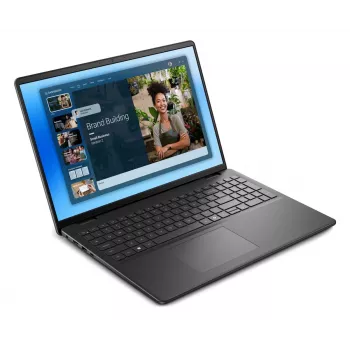 Dell 16250-7278BLK Core 7 150U 16 collu WUXGA skārienjūtīgs pretatspīduma 16GB 1TB SSD Windows 11 melns portatīvais dators
