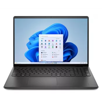 Dell 16250-7278BLK Core 7 150U 16 collu WUXGA skārienjūtīgs pretatspīduma 16GB 1TB SSD Windows 11 melns portatīvais dators