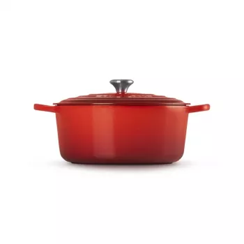 Le Creuset apaļais čuguna Dutch Oven 34cm 12L sarkans