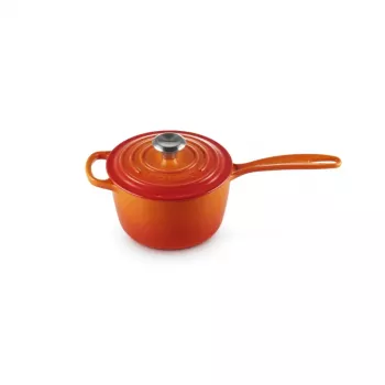 Le Creuset čuguna kastrolis 16 cm 1,5 L oranžs