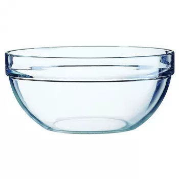 Esmeyer Arcoroc saliekamā stikla bļoda 130 ml, rūdīts stikls, mazgājama trauku mašīnā, 36 gabali (410-121)