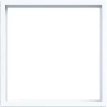 HAGER WAF7073WG starpgredzens centrālajai plāksnei 50 x 50 mm, gaiši balts
