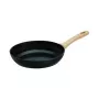 PYREX Panna Cook&Care Ø28cm, alumīnija panna ar Titanium 2X nepiedegošo pārklājumu, Thermo-Signal, indukcijai, melna