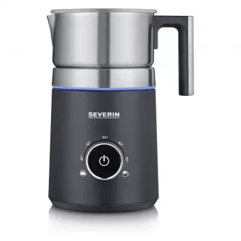 Severin SM 3586 Spuma 700 indukcijas piena putotājs melns/nerūsējošais tērauds