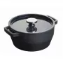 Pyrex čuguna katls 6,8L apaļš 28cm pelēks