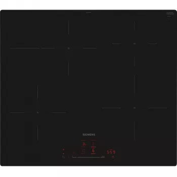 Siemens EH601HFB1E iQ300 indukcijas plīts 60 cm melna, iegremdēta