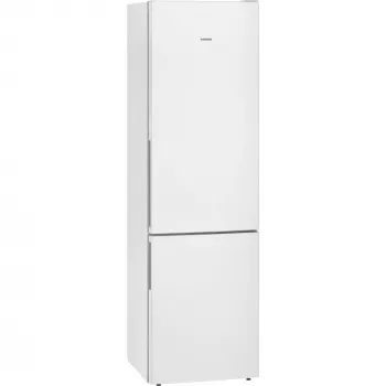 Siemens KG39EAWCA iQ500 brīvstāvošs ledusskapis-ar saldētavu, 201 cm augsts, energoefektivitātes klase C, balts