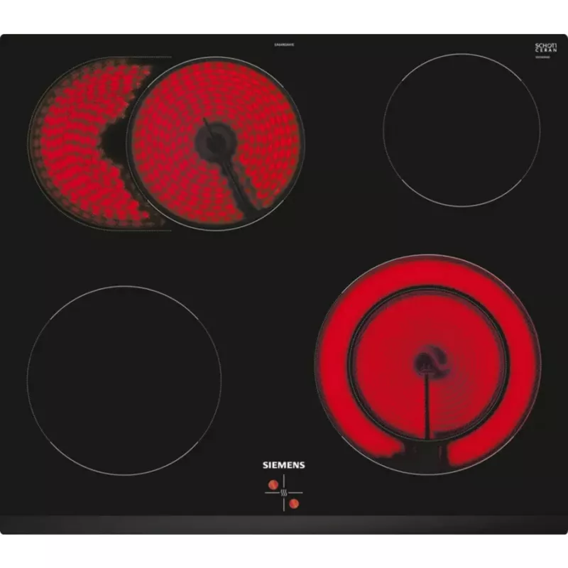 Siemens EQ110KAVB iebūvējams cepeškrāsns un plīts virsmas komplekts, 71 L, keramiskā virsma, nerūsējošais tērauds