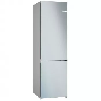 Bosch KGN392LBF Serie 4 brīvstāvošs ledusskapis-ar saldētavu, 203 cm augstums, energoefektivitātes klase B, sudraba inox izskats