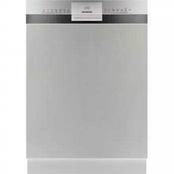 Siemens SX53ES22CE iQ300 daļēji integrējamā trauku mazgājamā mašīna, 60 cm, 13 vietas, energoefektivitātes klase E, Home Connect, AquaStop, InfoLight, nerūsējošais tērauds