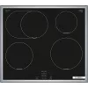 Bosch HND415LS62 iebūvējams cepeškrāsns un keramikas plīts komplekts, 71L, 7 funkcijas, nerūsējošais tērauds