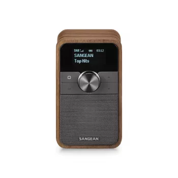 Sangean DDR-8 portatīvais DAB+ radio ar īsta koka riekstkoka apdari