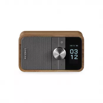 Sangean DDR-8 portatīvais DAB+ radio ar īsta koka riekstkoka apdari