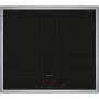 Siemens ED645HQC1E iQ500 indukcijas plīts virsma 60 cm melna, uzstādāma virs virsmas ar rāmi