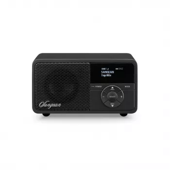 Sangean DDR-7X pārnēsājamais DAB+ un FM radio ar Bluetooth, melns