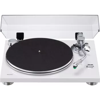 TEAC TN-3B-SE/WH ar siksnas piedziņu un USB izvadi, balts 250448
