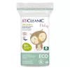 Cleanic Baby Eco kokvilnas spilventiņi mazuļiem, 60 gab., 100% dabīgā kokvilna, hipoalerģiski, bez hlora
