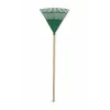 HORTUS lapu grābeklis ar rokturi, zaļš, 45 cm (20 zobi)