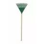 HORTUS lapu grābeklis ar rokturi, zaļš, 45 cm (20 zobi)